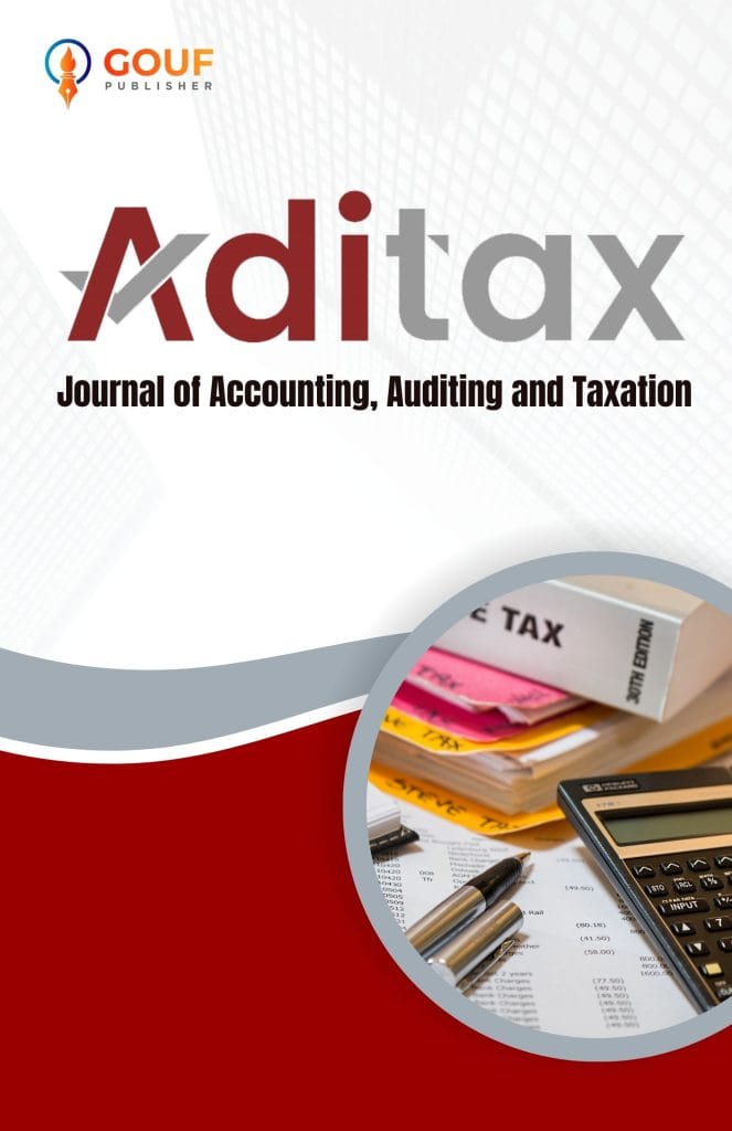 Journal of Accounting, Auditing and Taxation ADITAX