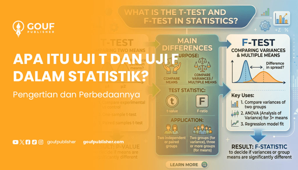 uji t dan uji f