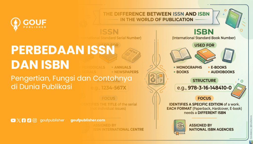 perbedaan ISSN dan ISBN