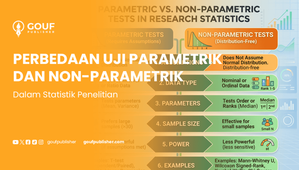 perbedaan uji parametrik dan non parametrik